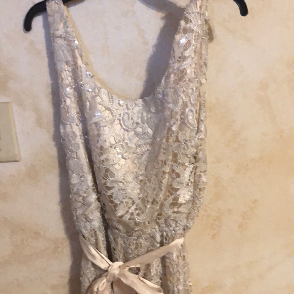 NWT lace and sequin MM Couture dress